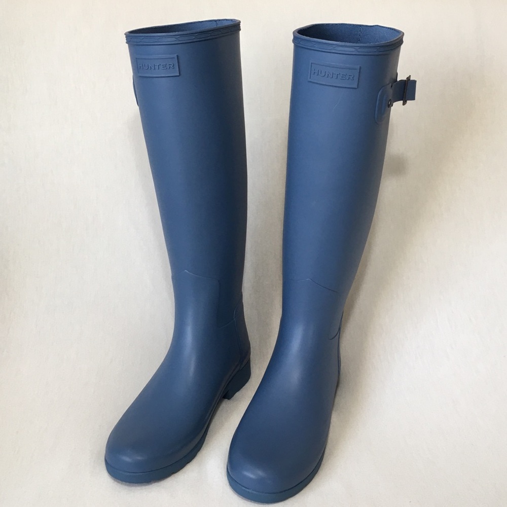 Hunter Originals Refined Tall Rain Boots women’s sz 6 new - Picture 1 of 11
